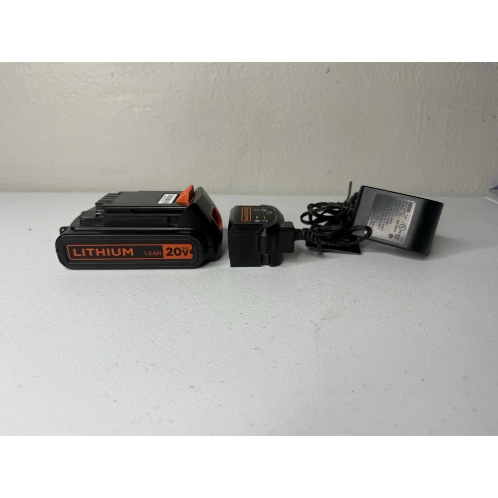 BLACK+DECKER 20V Lithium-Ion Battery LBXR20 With Charger